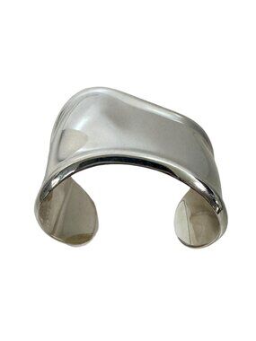 Tiffany & Co Bone Cuff Bangle Elsa Peretti 925 Left Bracelet